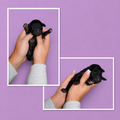 Black female pink collar